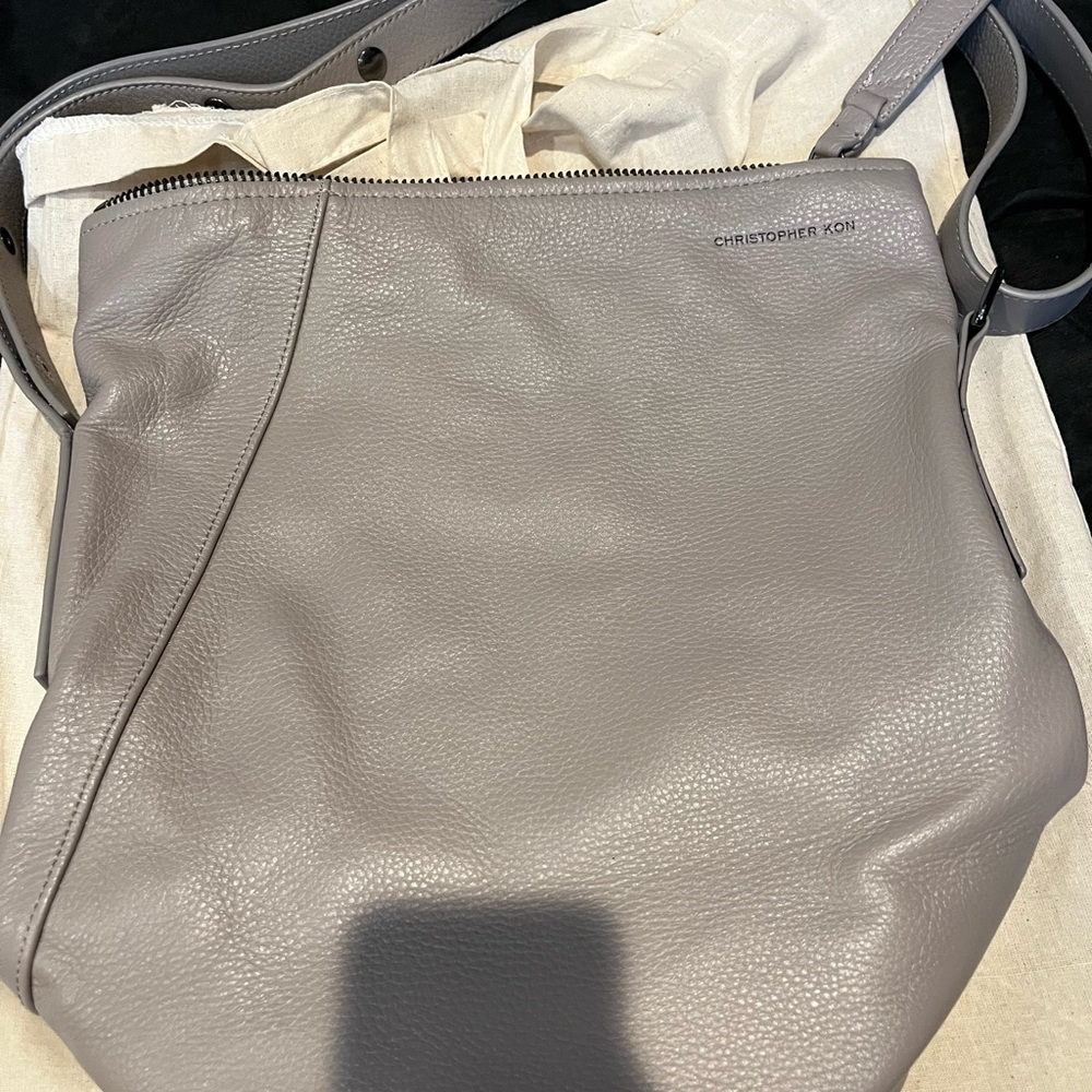 Christopher Kon Grey Handbag with dust bag
